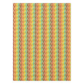 Achtergrond met strepen in retro 4 tafelkleed (Voorkant)