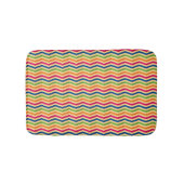 Achtergrond met strepen in retro badmat (Voorkant)