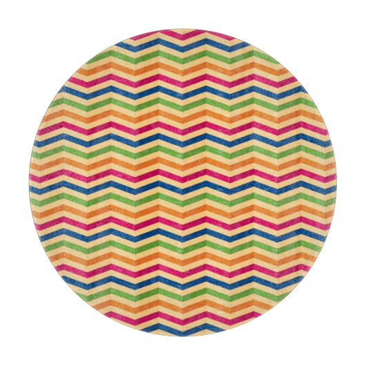 Achtergrond met strepen in retro snijplank (Voorkant)