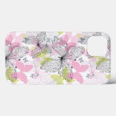 Achtergrond met vlinder Case-Mate iPhone case (Achterkant (horizontaal))