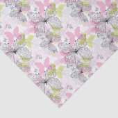 Achtergrond met vlinder tissuepapier (Detail)