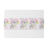 Achtergrond met vlinder uitnodigingen wikkel (Achterkant Voorbeeld)