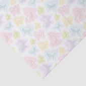 Achtergrond met vlinders in de waterverf tissuepapier (Detail)