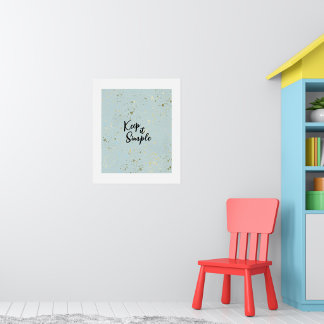 Achtergrond met waterverfpapierstructuur poster