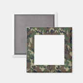 Achtergrond militaire boscamouflage magneet (Voorkant / Achterkant)
