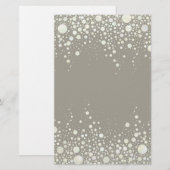 Achtergrond - Moderne kunststerren Briefpapier (Voorkant / Achterkant)