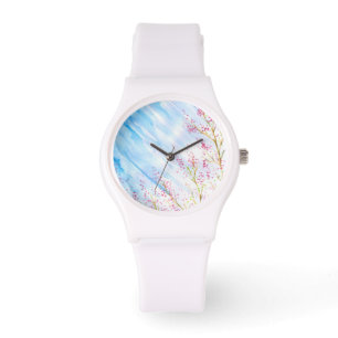 achtergrond natuur horloge