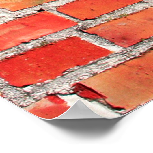 Achtergrond of texturebrick, ontwerp, int poster (Hoek)