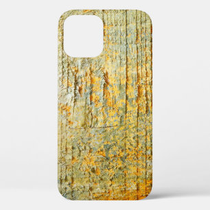 achtergrond ontwerp oude omheining in schilintabst iPhone 12 hoesje