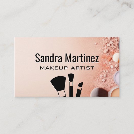 Achtergrond opmaken | Penselen Visitekaartje (Voorkant)