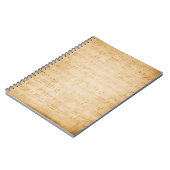 Achtergrond oud perkament notitieboek (Linkerzijde)