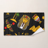 Achtergrond oude Egyptische Hieroglyphic-patroonac Handdoek (Handdoek)