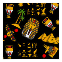 Achtergrond oude Egyptische Hieroglyphic-patroonac