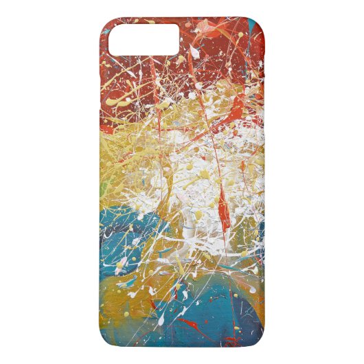 Achtergrond Paint Splash Case-Mate iPhone Case (Achterkant)