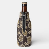 Achtergrond paisleystijl flesjeskoeler (Fles Achterkant)