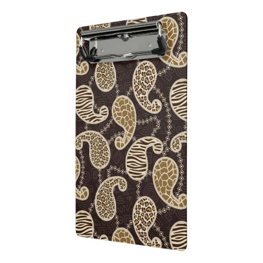 Achtergrond paisleystijl mini klembord (Angled2)