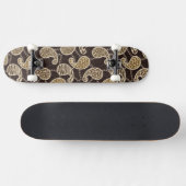 Achtergrond paisleystijl skateboard (Horizontaal)