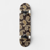 Achtergrond paisleystijl skateboard (Voorkant)