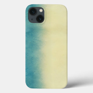 Achtergrond — Papier Waterverf textuur iPhone 13 Hoesje