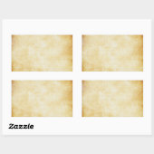 Achtergrond | Parketpapier Rechthoekige Sticker (Vel)