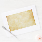 Achtergrond | Parketpapier Rechthoekige Sticker (Envelop)