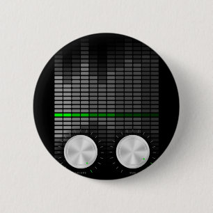 Achtergrond partij ronde button 5,7 cm