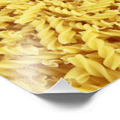 Achtergrond pasta foto afdruk (Hoek)