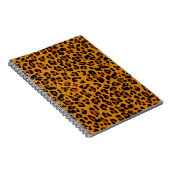 Achtergrond patroonleopard notitieboek (Rechterzijde)