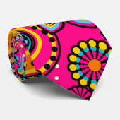 Achtergrond patroonpatroon van Paisley Stropdas (Opgerold)