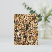 Achtergrond Pebbles Briefkaart (Staand voorkant)