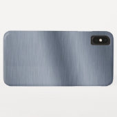 Achtergrond penseel staal Case-Mate iPhone case (Achterkant (horizontaal))