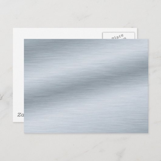 Achtergrond penseelvenster Silver Briefkaart (Voorkant / Achterkant)
