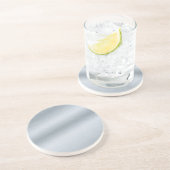 Achtergrond penseelvenster Silver Zandsteen Onderzetter (Zijkant)