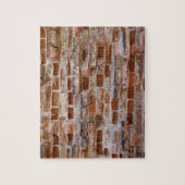 Achtergrond rode brick legpuzzel (Verticaal)