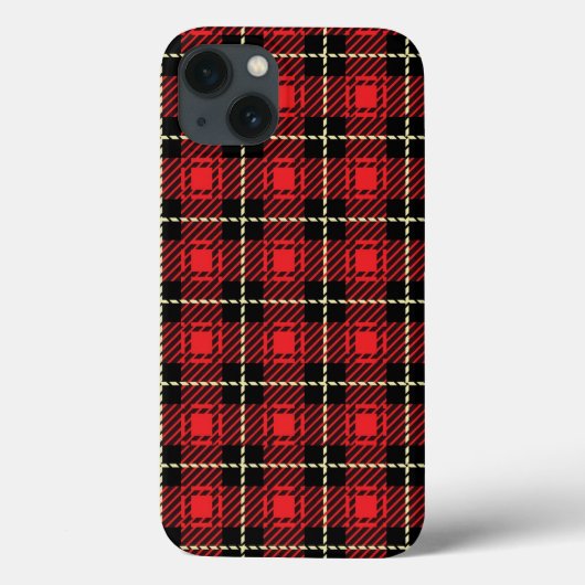 Achtergrond rode lampvoet Case-Mate iPhone case (Achterkant)