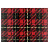 Achtergrond rode lampvoet snijplank (Voorkant)