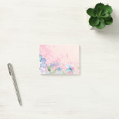 achtergrond roze en blauw post-it® notes (Kantoor)