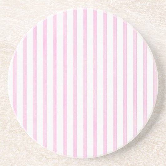 Achtergrond roze Waterverf Stripes Zandsteen Onderzetter (Voorkant)