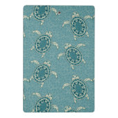 achtergrond schildpadden mini klembord (Achterkant)