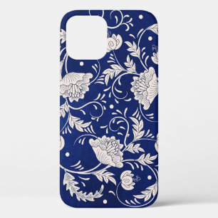 achtergrond. Schitterend ronddraaipatroon iPhone 12 Hoesje