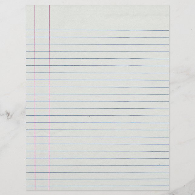 Achtergrond schoolpapier (Voorkant)