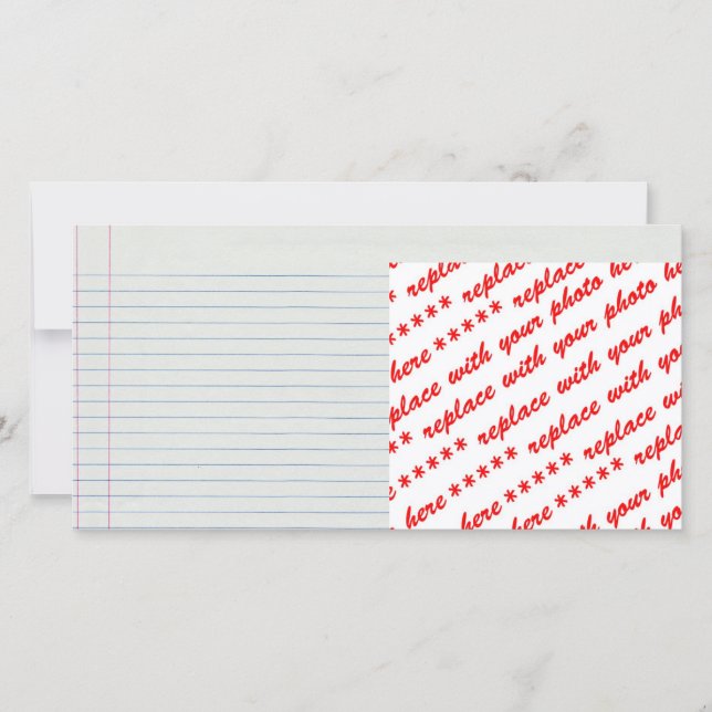 Achtergrond schoolpapier (Voorkant)