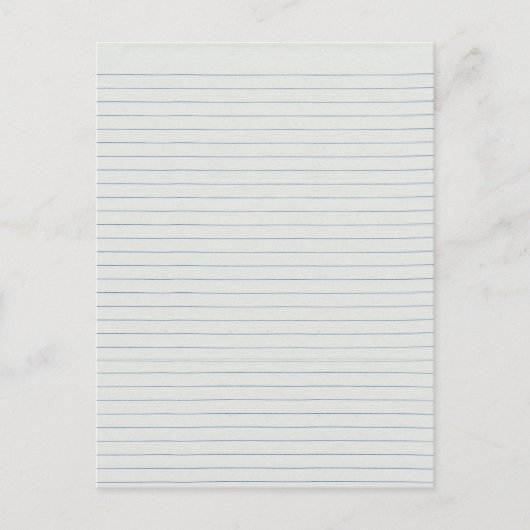 Achtergrond schoolpapier briefkaart (Voorkant)