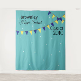 Achtergrond schoolreünie wandkleed