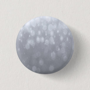 Achtergrond - Silver Bokeh Glitter Lights Ronde Button 3,2 Cm