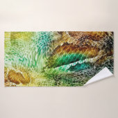 Achtergrond slangenhuid badhanddoek (Badhanddoek)