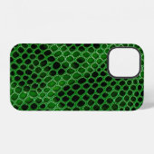 Achtergrond slangenhuid iPhone hoesje (Achterkant horizontaal)