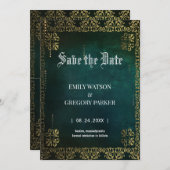  achtergrond sparen de Datum Save The Date (Voorkant / Achterkant)