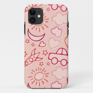 achtergrond speelgoed iPhone 11 hoesje