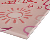 achtergrond speelgoed snijplank (Hoek)